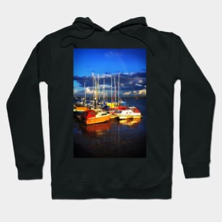 Heybridge Boats and Rainbow Hoodie